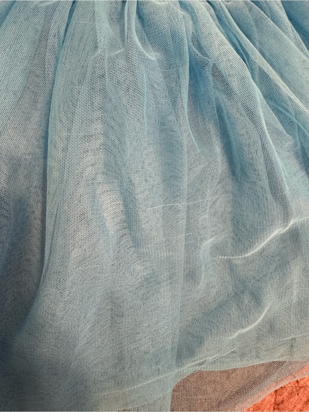 Taylor Joelle Little Mermaid-Inspired Blue Layered Tulle Dress - Picture 9 of 13